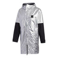 adidas originals Liquid Metal Wb Sports Hooded Windbreaker Jacket Men's Silver GT7292