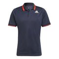 adidas H.Rdy Top Polo Sports Short Sleeve Shirt Polo Men's Blue/Red H31439