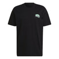 adidas originals Pckalot Tee Retro Printing Sports Round Neck Short Sleeve Black HF4762