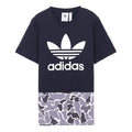 adidas originals Camouflage Leopard print Short Sleeve Black DN8033