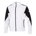 adidas Fi Bp2 Wvjk Contrasting Colors Logo Athleisure Casual Sports hooded Woven Jacket White HE7430