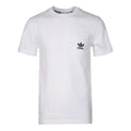 adidas Pocket T-shirt 'White Black' CW5175