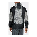 adidas originals Splicing logo Printing Casual Hooded Jacket Black White Colorblock DV1965