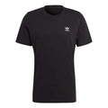 adidas originals SS22 Essential Tee Athleisure Casual Sports Solid Color Logo Short Sleeve Black GN3416