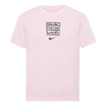 Nike Dri-fit Casual Sports Running Short Sleeve Pink AO0630-663