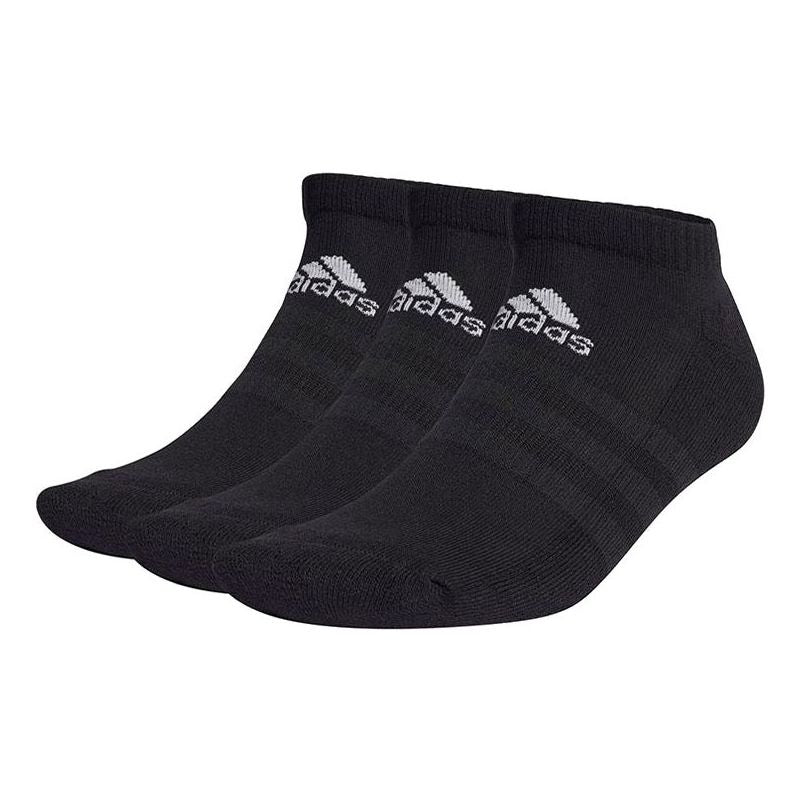 adidas Unisex Printing Short Socks 3 Packs Black GC7304
