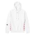 Off-White SS21 hooded Logo Printing Long Sleeves Loose Fit White OMBB032S180030080100