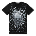Alexander McQueen Cotton Skeleton Print Men's Black 551779-QMZ73-0901