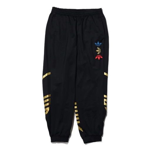 adidas originals Metallic Track Pants 'Black/Platinum Metallic' FS7325