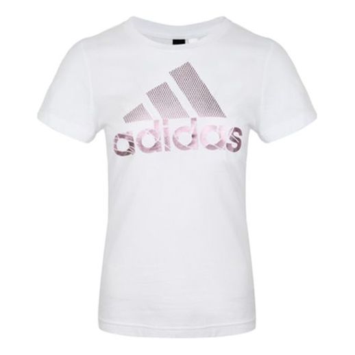 (WMNS) adidas Bos Foil Tee Short Sleeve White DV3033