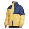Nike Premium Stay Warm Colorblock Woven Casual Stand Collar Yellow CK6779-761