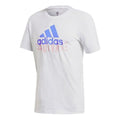 adidas Sports Graffiti Round Neck Short Sleeve White FN1728