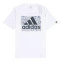 adidas M Ddlbmb L T Graffiti Printing Logo Sports Short Sleeve White GS4001