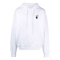 Men's Off-White FW21 Logo Pattern Drawstring Loose Fit White OMBB085F21FLE0110110
