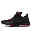 adidas D Lillard 3 'Black Scarlet' CG4186