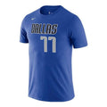 Men's Nike NBA Dallas Mavericks Doncic Alphabet Numeric Basketball Sports Short Sleeve Blue T-Shirt DD6651-480
