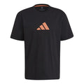 adidas Camo Loose Tee Casual Sports Printing Short Sleeve Black GN6843