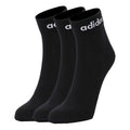 adidas neo Nc Ankle 3pp Logo Jacquard Sports Socks 3 Pairs Black GE6177