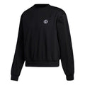 adidas Hrd Fleece Crew Basketball Sports Pattern Round Neck Pullover Black GI6673