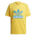 adidas originals Big Trfl Tee Casual Sports Round Neck Short Sleeve Yellow H09345