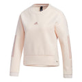 (WMNS) adidas Style Soft Swt logo Printing Round Neck Short Casual Sports Round Neck Pink Hoodie GM1460