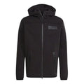adidas Sports Stylish Hooded Jacket 'Black' H31037