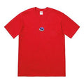 Supreme FW18 Bottle Cap Tee Red Chest Logo Short Sleeve Unisex SUP-FW18-036