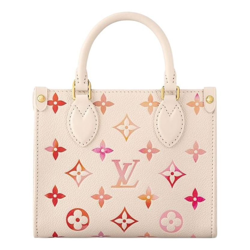 (WMNS) LOUIS VUITTON OnTheGo BB Monogram Empreinte Handbag 'Sunrise Aquarelle' M47115
