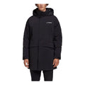 adidas Xplr Dwn Praka Stay Warm mid-length hooded down Jacket Black GE9932