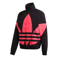adidas originals Stand Collar Sports Jacket Black Pink GJ0611