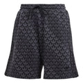 (WMNS) adidas originals Trefoil Monogram Shorts 'Black' II3189