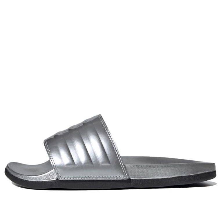 (WMNS) adidas Adilette Comfort Slide 'Silver Metallic' FW7683