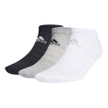 adidas Sports Shock Absorption Breathable Socks 3 Pairs 'White Gray Black' GC7303