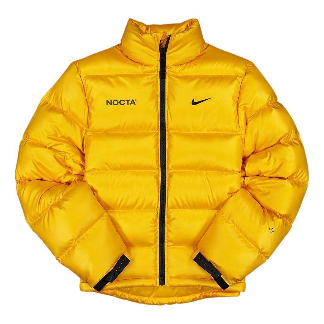 Nike x NOCTA Drake Stand Collar Down Jacket Asia Sizing 'Gold' DA4137-739
