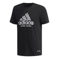 adidas Kc Graphic Casual Printing City Round Neck Short Sleeve Black DY8743
