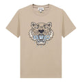 KENZO SS21 Tiger Head Embroidery Cotton Yellow FB52TS9124YE-11
