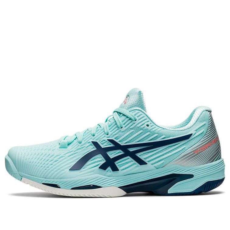 (WMNS) ASICS Solution Speed FF 2 'Clear Blue Light Indigo' 1042A136-403