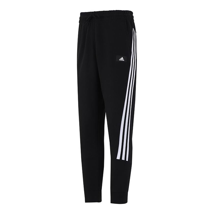 Men's adidas Fi 3s Pant Bundle Feet Sports Pants/Trousers/Joggers Black H46533