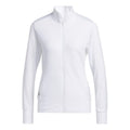 (WMNS) adidas Textured Full-Zip Jacket Asia Sizing 'White' HA3400