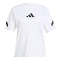 (WMNS) adidas Z.N.E. T-Shirt Asia Sizing 'White Black' JE7857
