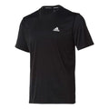 adidas Approach Tee Tennis Round-Collar Short-Sleeved Male Black AZ4076